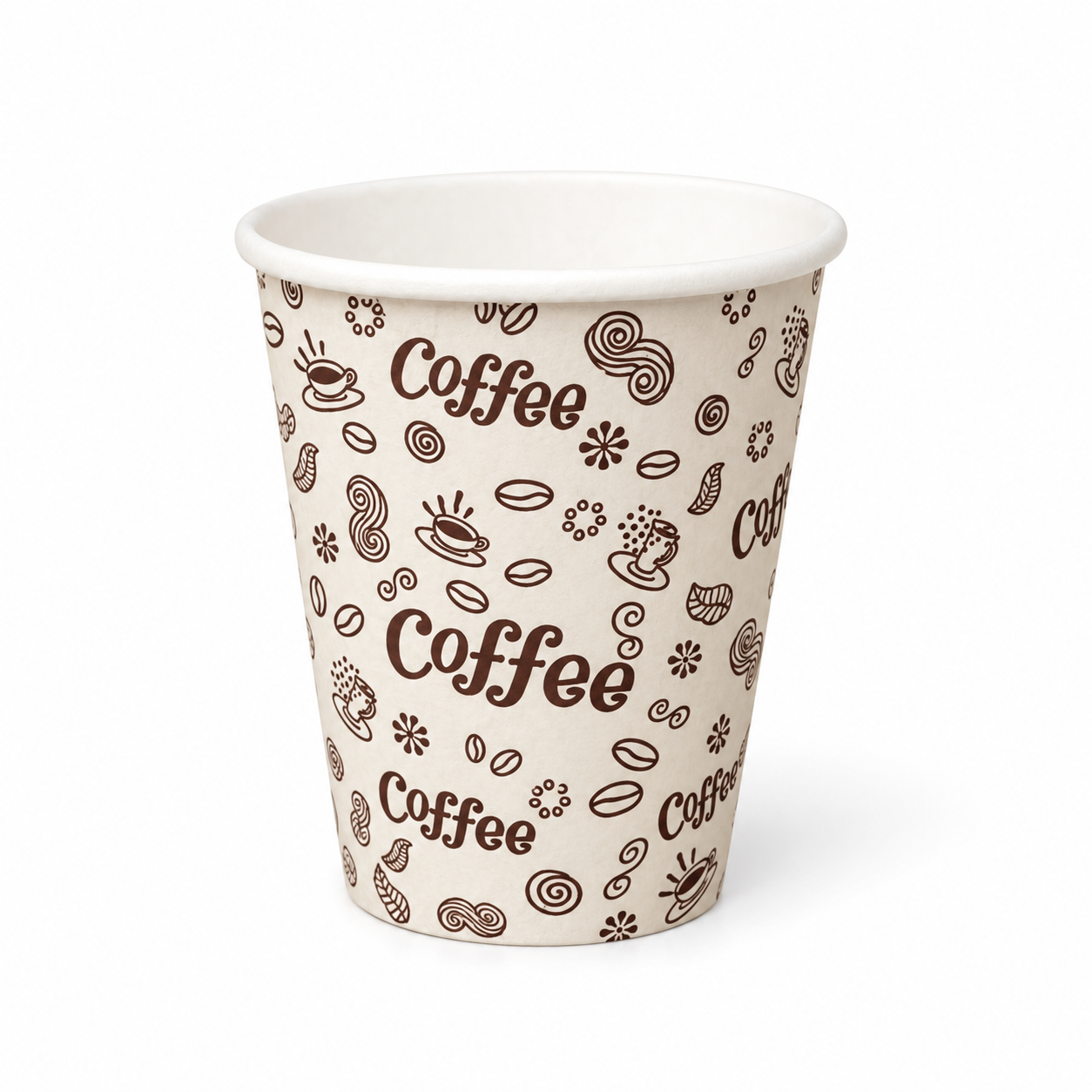 Pahar din hartie, 166ml, d70, coffee