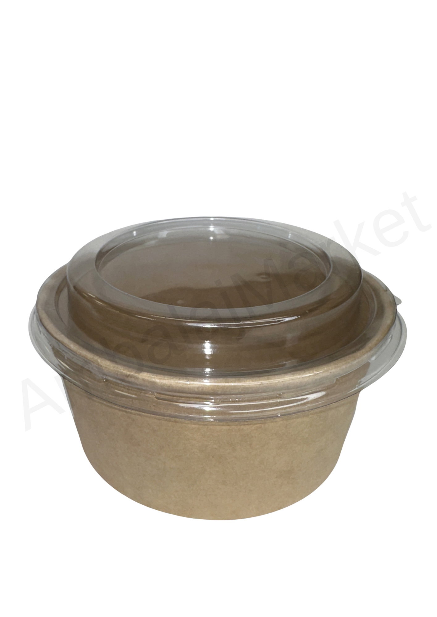 Bol carton p/u salata Kraft 750ml cu capac (50/300) / 24313 GRM*