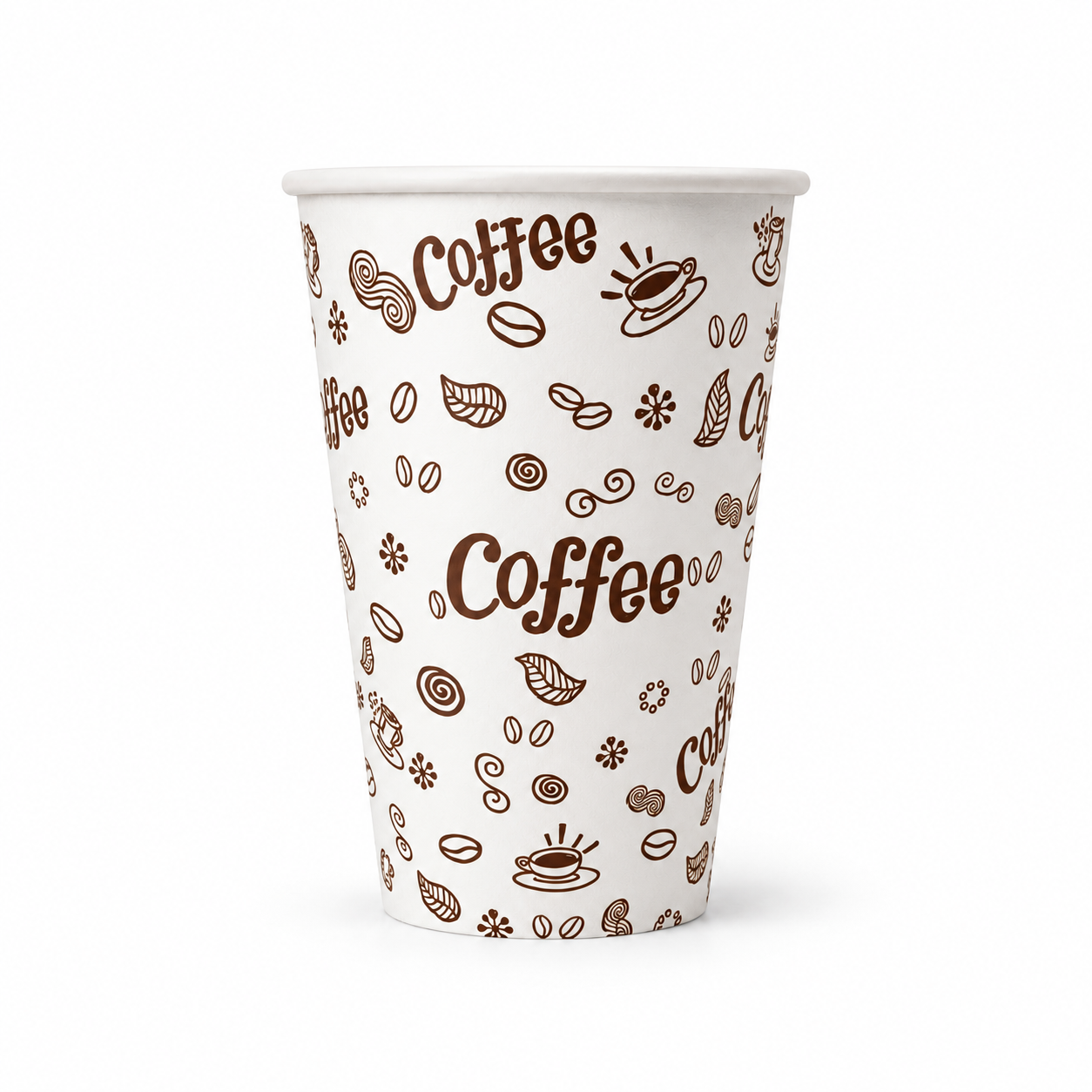 Pahar din hartie, 330ml, d80, сoffee