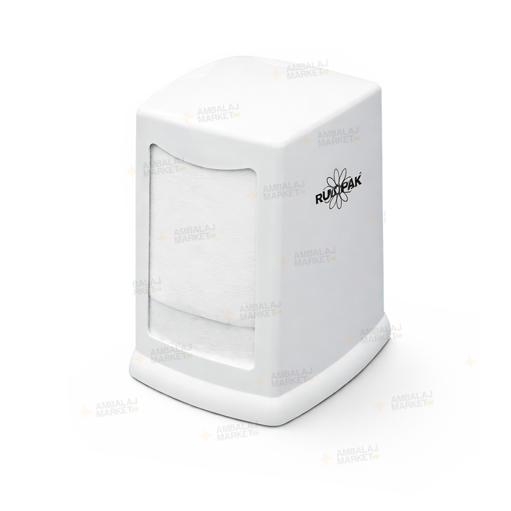 Dispenser prosoape pliate Z 14.5*11.5*12.5 cm alb