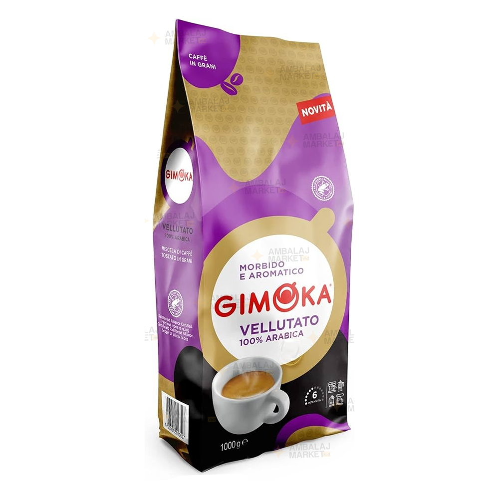 Cafea boabe GIMOKA Vellutato Rainforest 1 kg