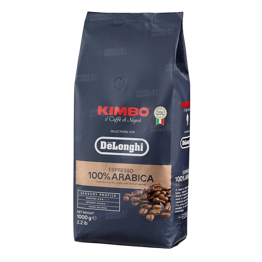Cafea boabe KIMBO Delonghi Espresso 100% Arabica 1 kg