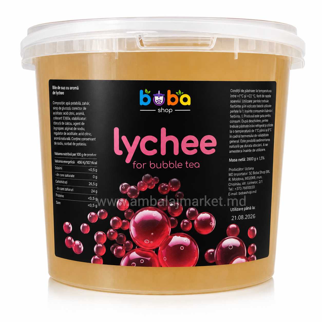 Bubble Tea lychee 3.9kg