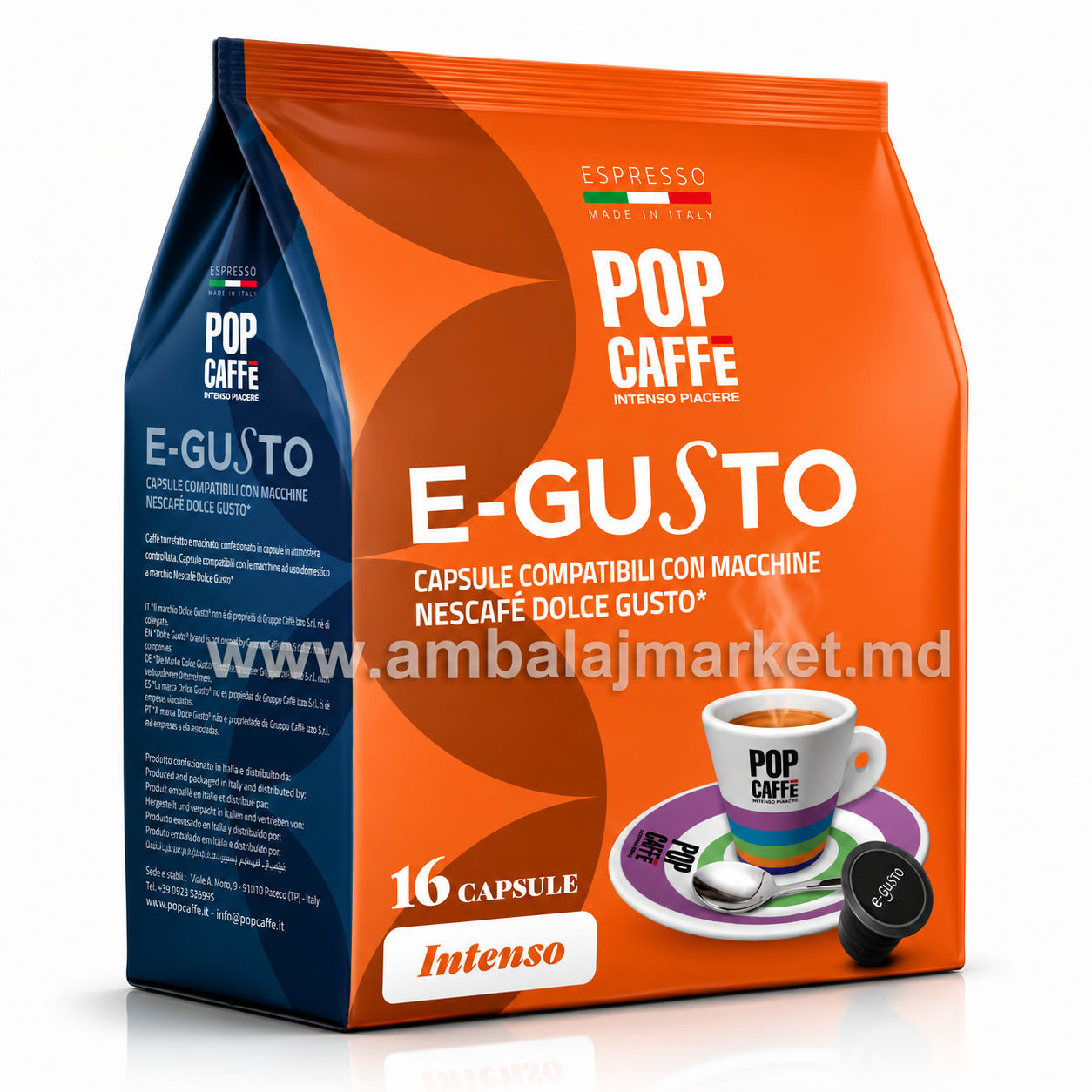 Capsule Pop Caffe DolceGusto Intenso (16 buc)