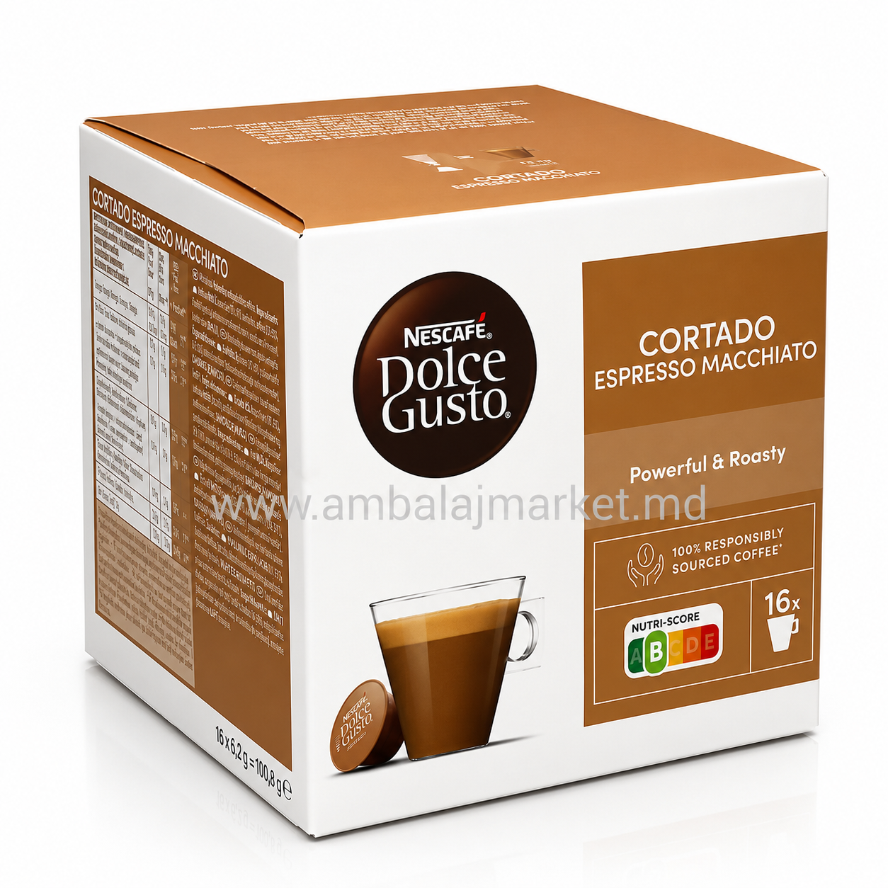 Capsule Caffe DolceGusto Cortado (16 buc)