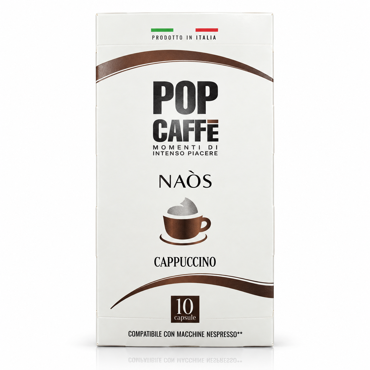 Capsule Caffe Nespresso Solubile Cappuccino, 10 capsule