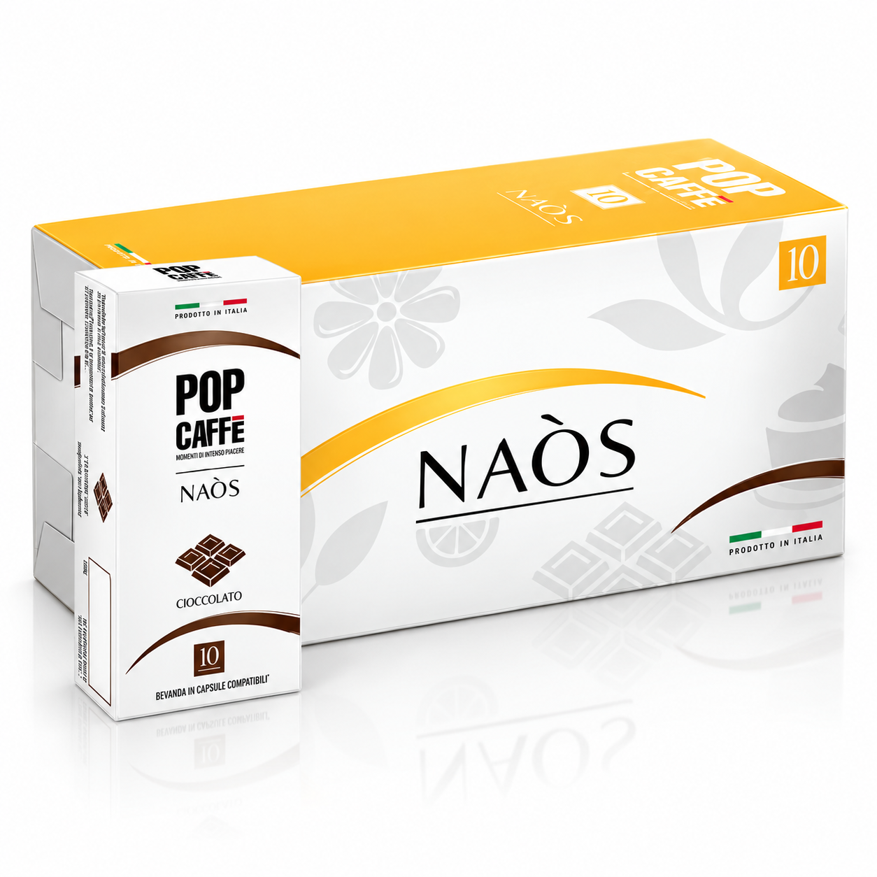 Capsule Caffe Nespresso Solubile Ciocolata, 10 capsule