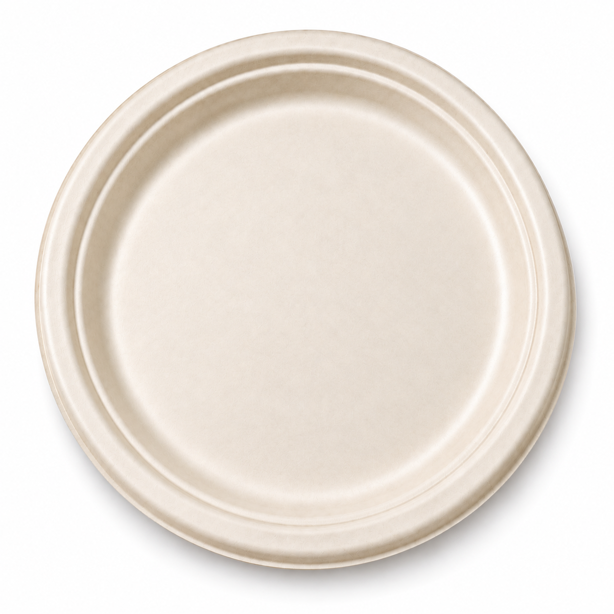 Farfurie BIO rotunda din fibra de lemn, D25 cm, 20 g