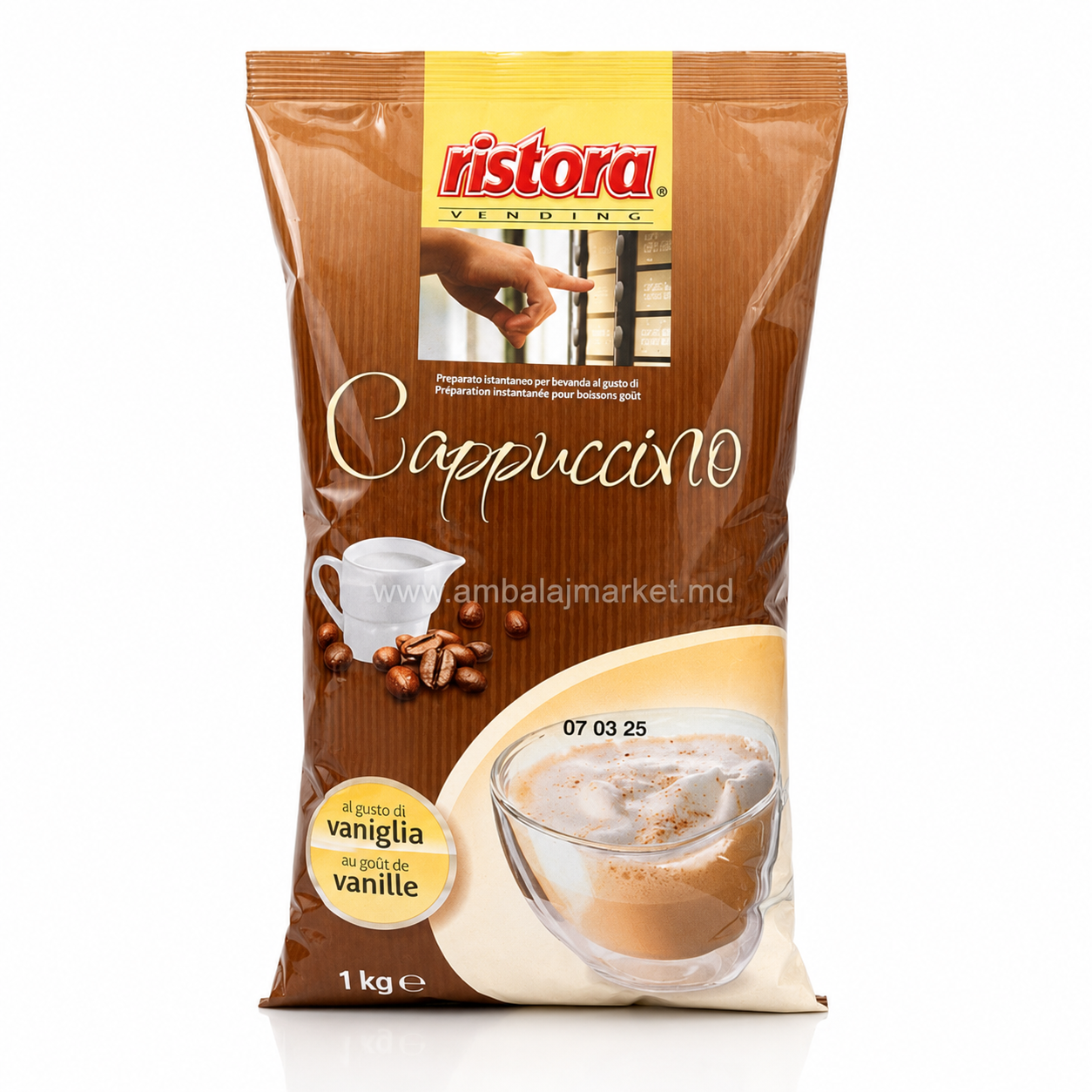 Cappuccino Ristora Hazelnut 1kg