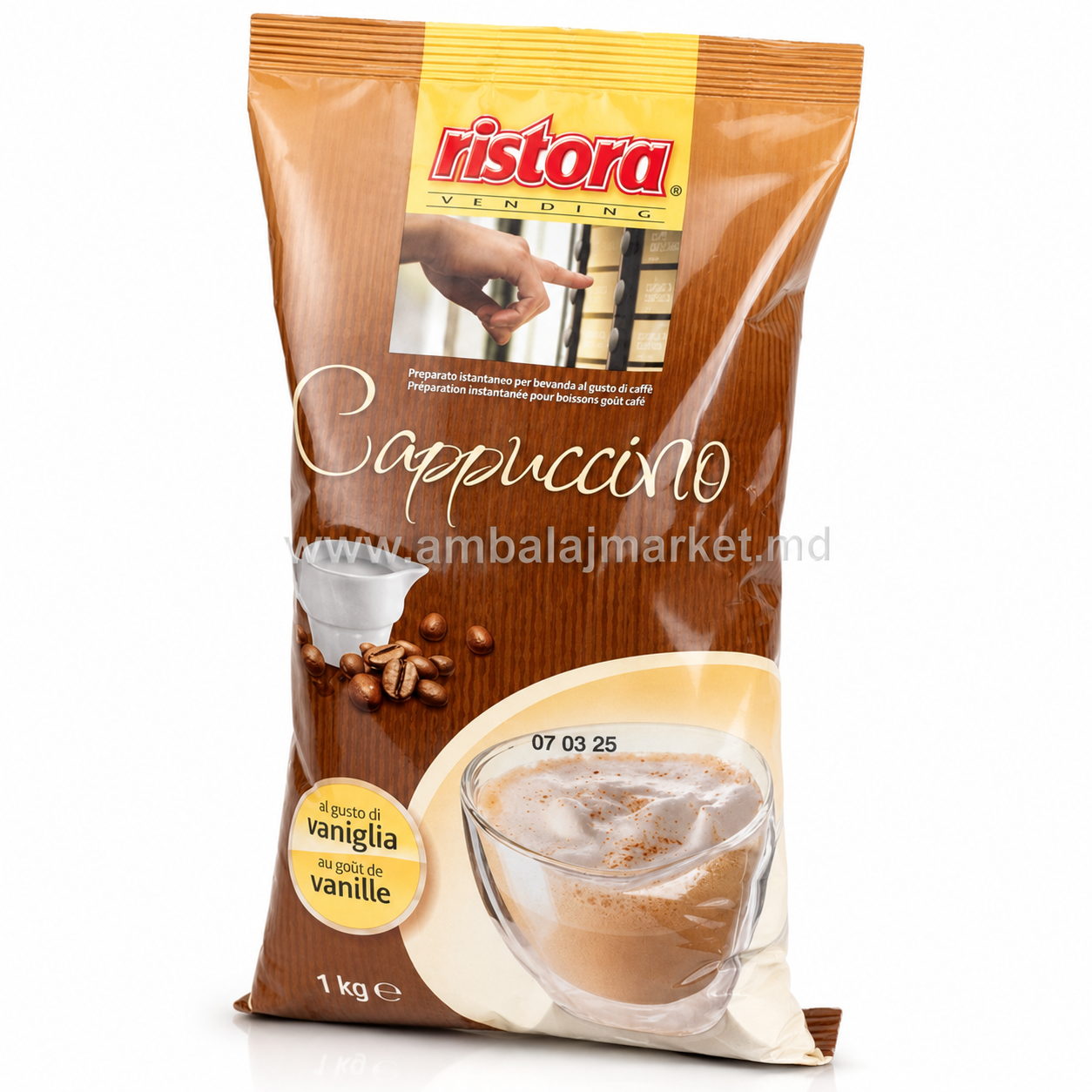 Cappuccino Ristora Vanilie 1kg