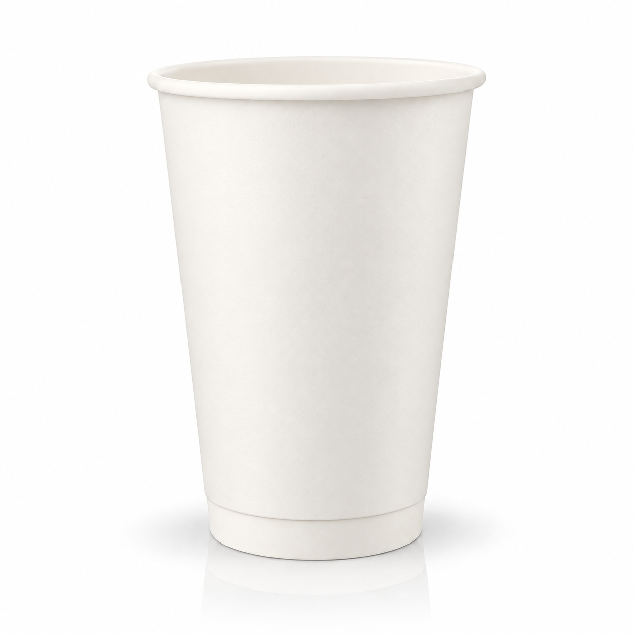 Pahar din hartie (2 straturi), 500ml, d90, alb