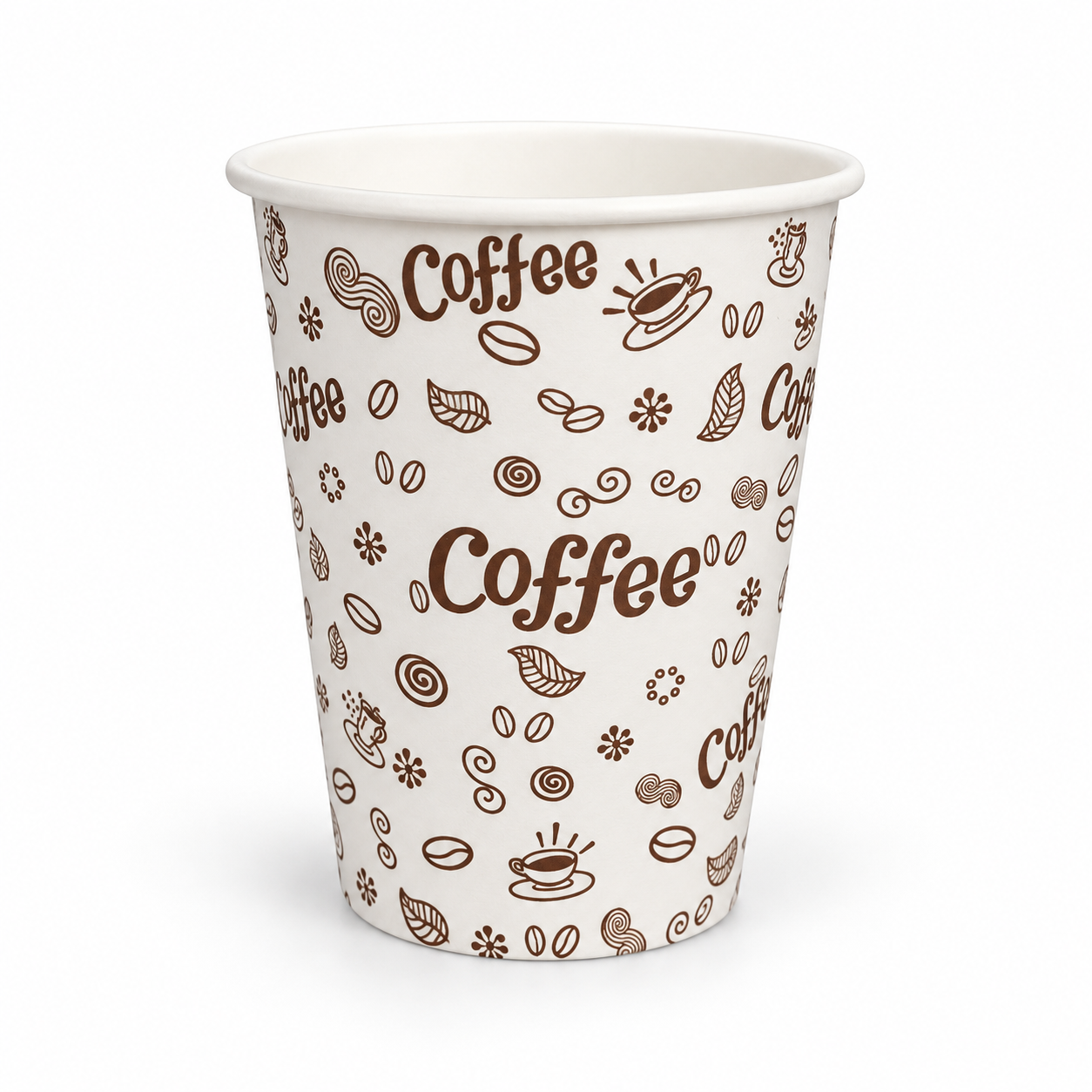 Pahar din hartie, 400ml, d90, сoffee