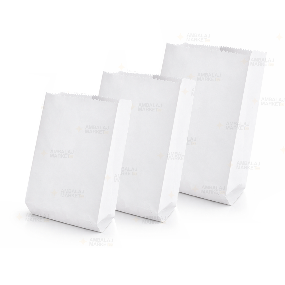 Punga din hirtie, alba