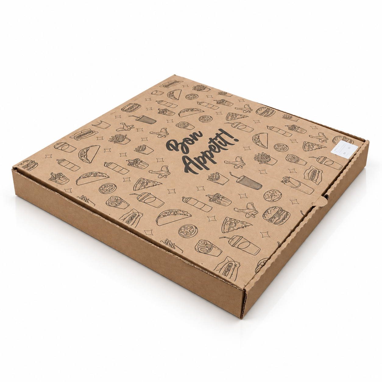 Cutie pizza, 33x33x3,5 cm, maro (Bon Apetit)
