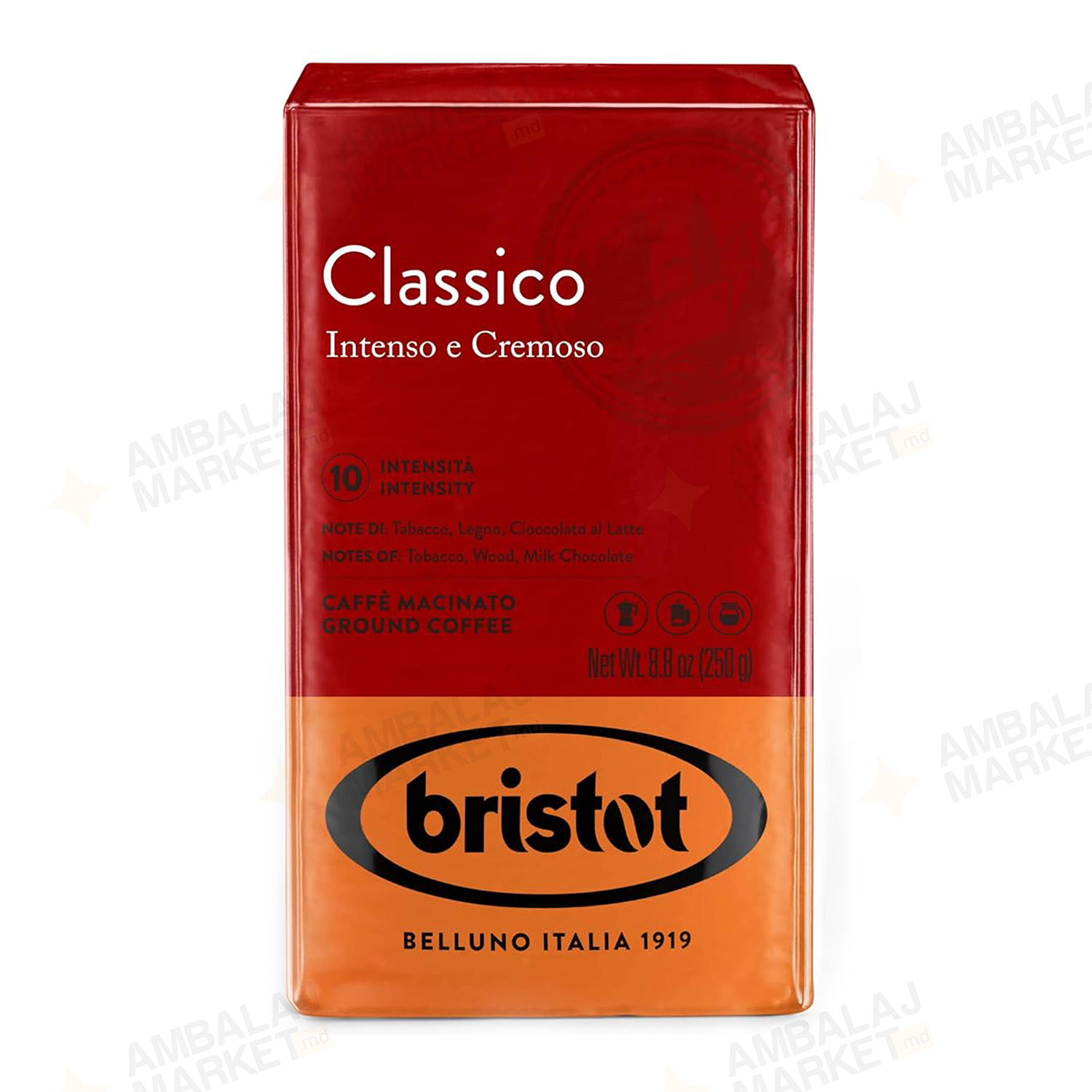 Cafea macin Bristot Classico  250 gr