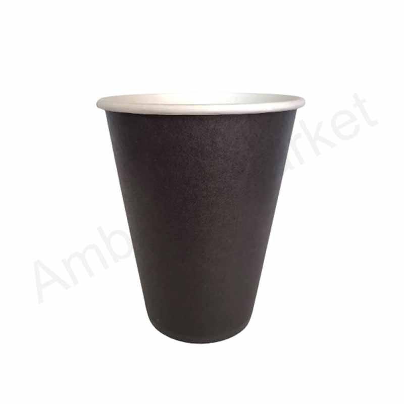 Pahare din hartie, negre