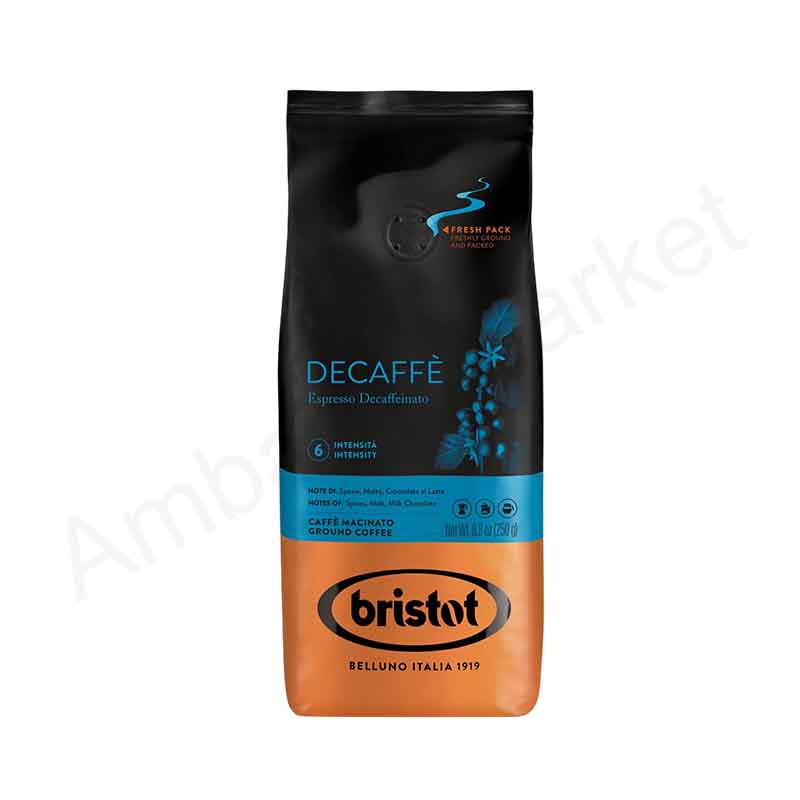 Cafea Macinata Bristot DIAM. DECAFFE 250gr
