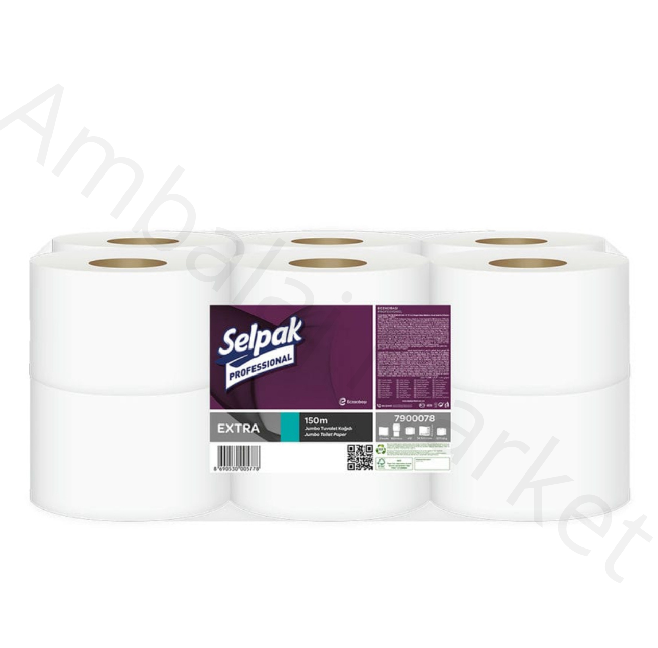 SELPAK Hartie igienica  2str 150m 12 role