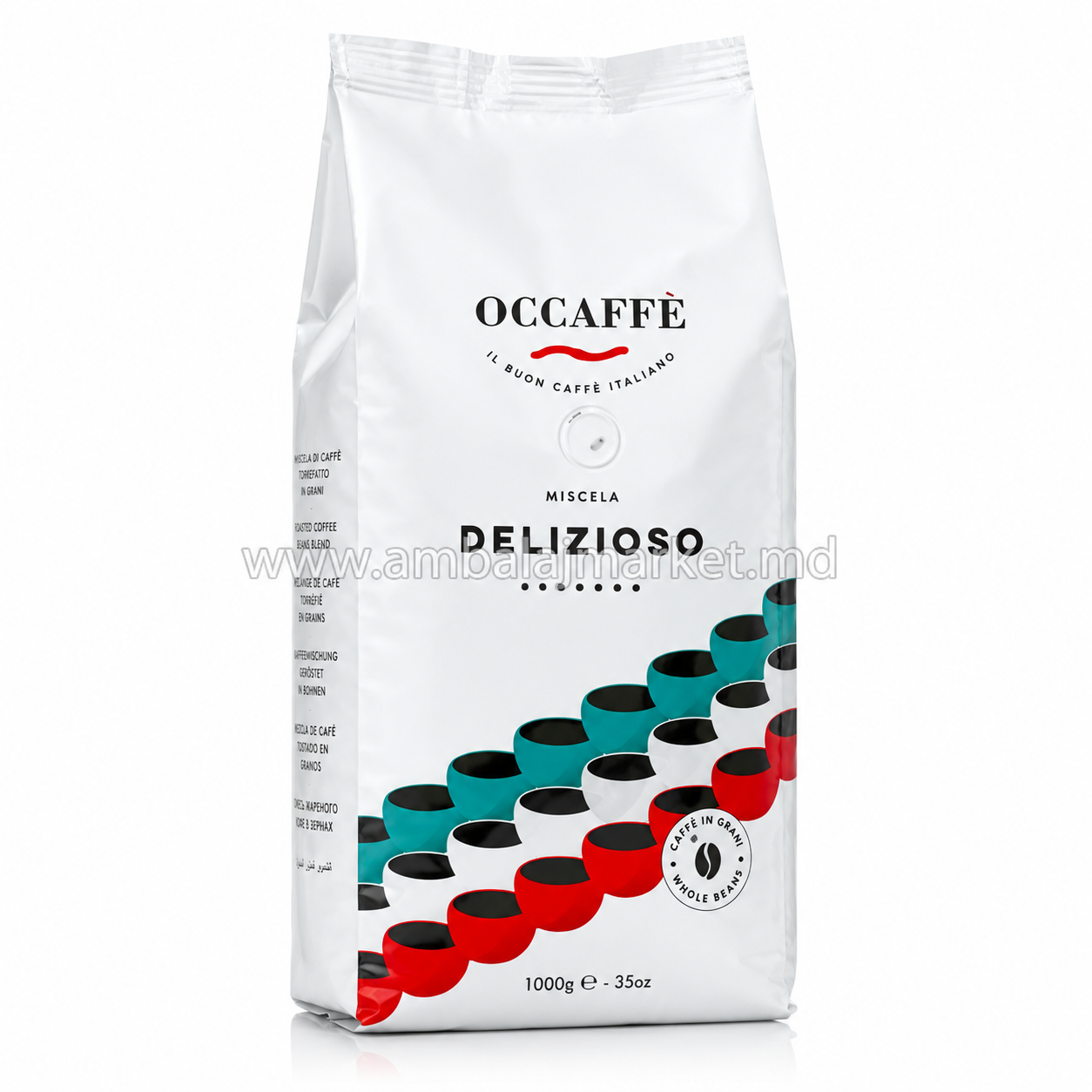Cafea boabe OCCAFFE  Delizioso 1kg 