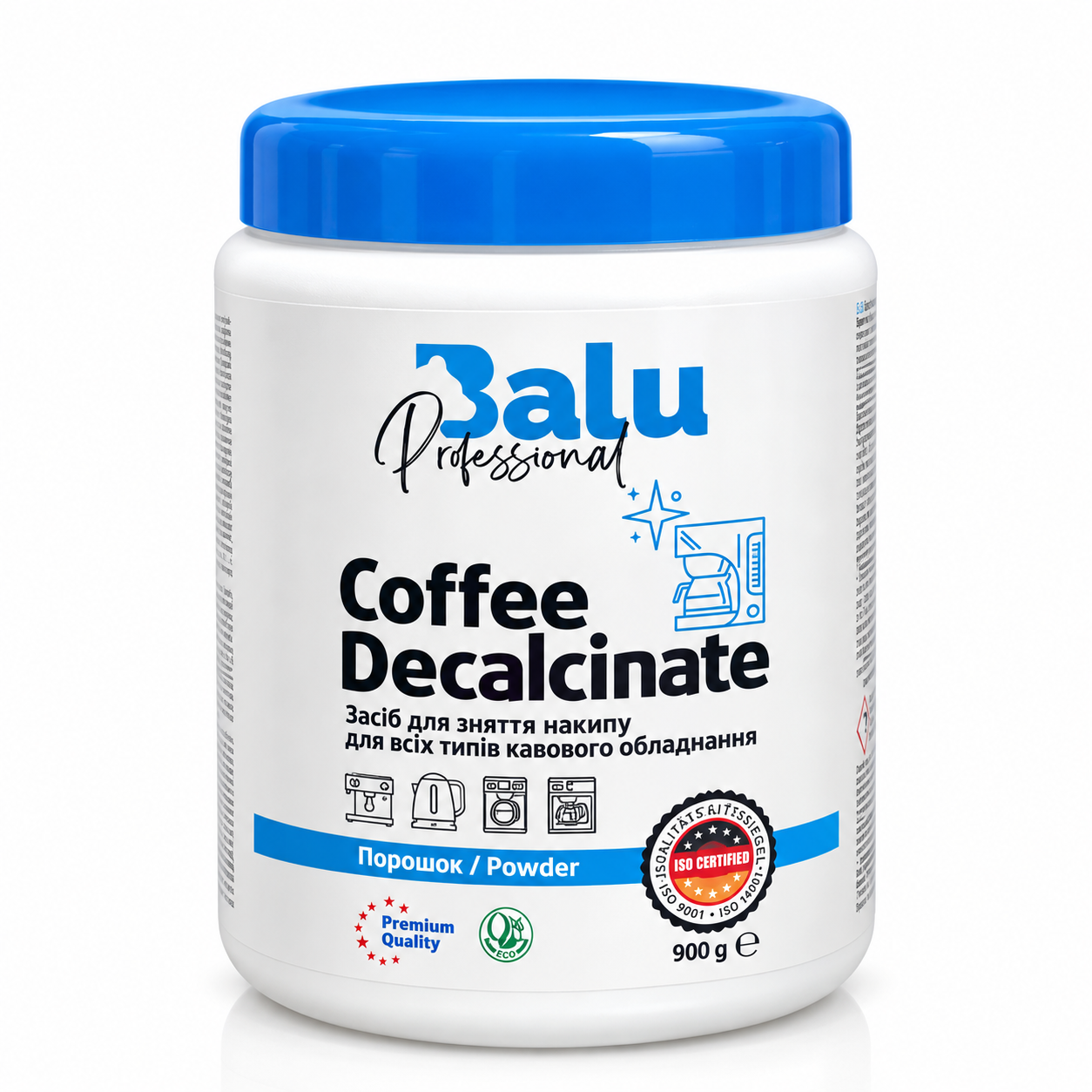Balu– Decalcinate Coffee, solutie pentru indepartarea calcarului din aparatele de cafea, 900 g