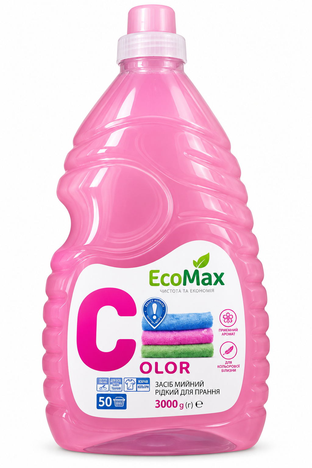 Ecomax – Detergent lichid pentru spalarea hainelor albe, 3 l