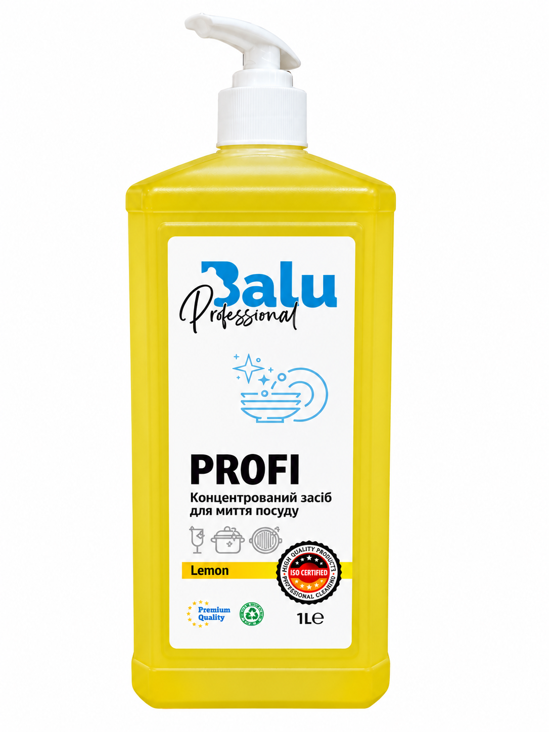 Balu Solutie Profi pentru vase Lemon, 1 L