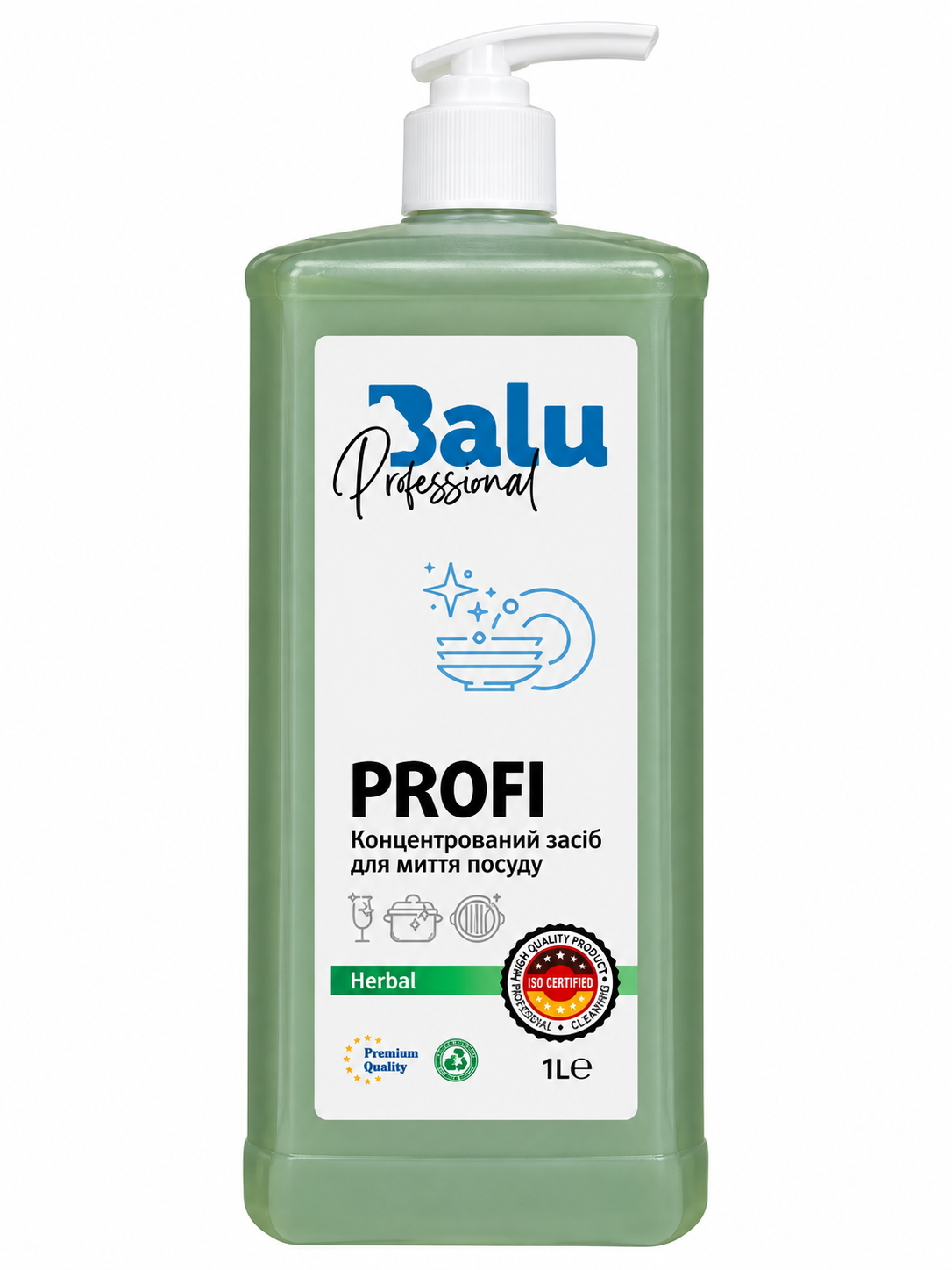 Balu Solutie Profi pentru vase Herbal, 1 L