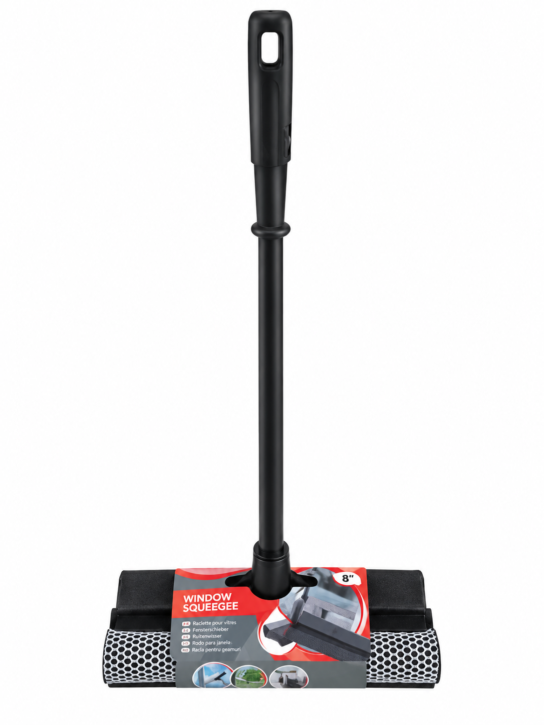  Racleta din plastic/cauciuc, 20 cm / 40 cm