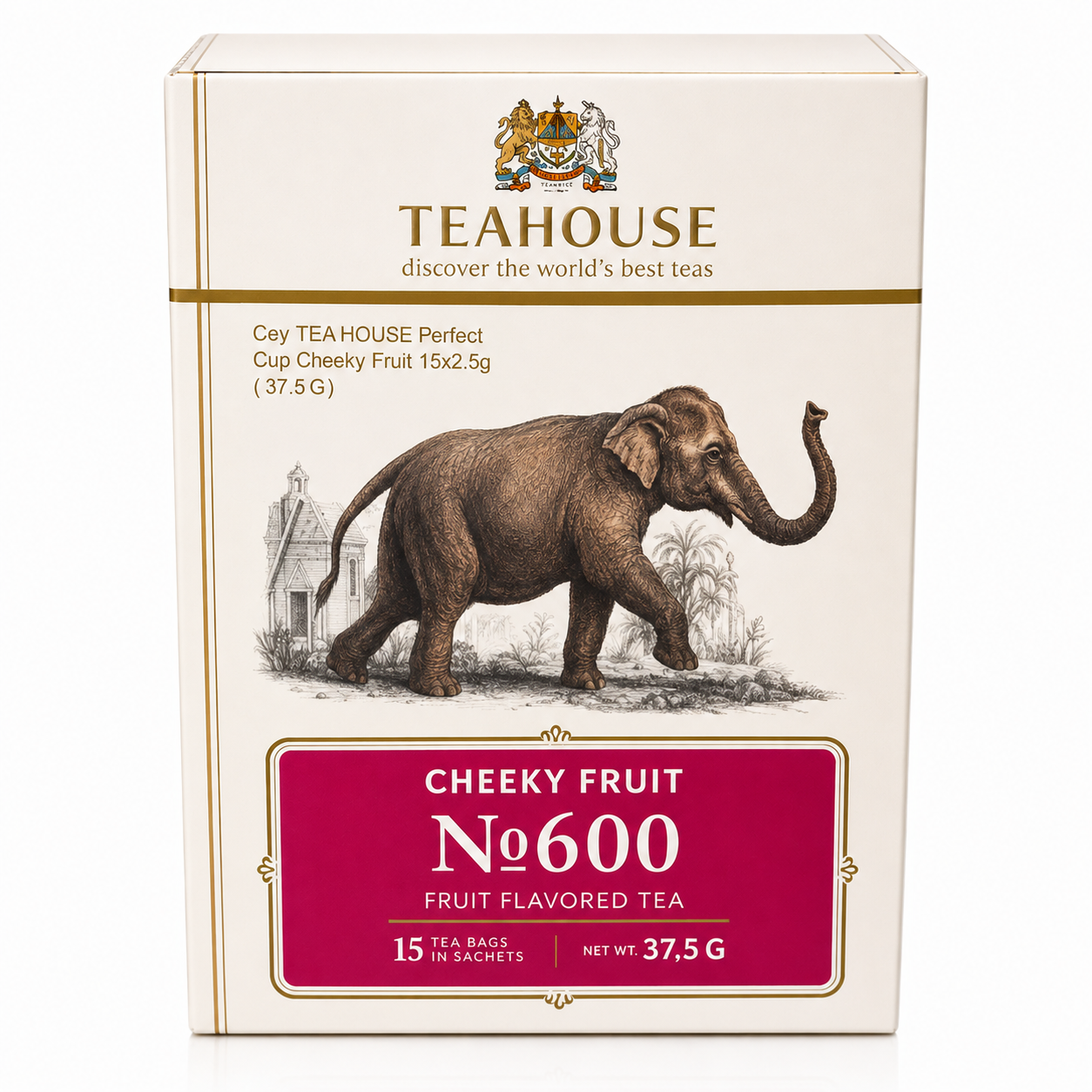 Ceai TEAHOUSE Perfect Cup Cheeky Fruit, 15 pliculete *2,5 g