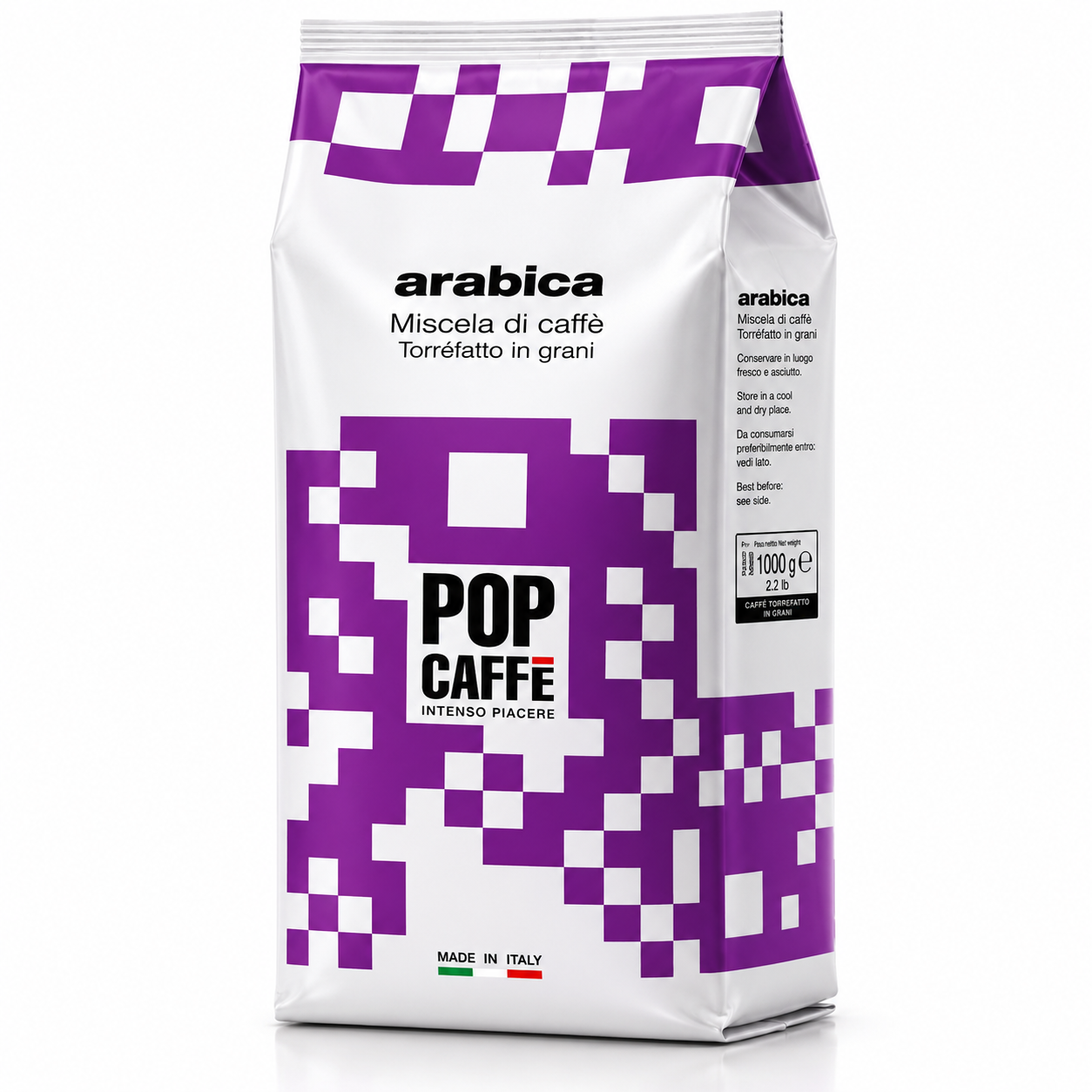 Cafea Boabe Pop Caffe Arabica 1kg 
