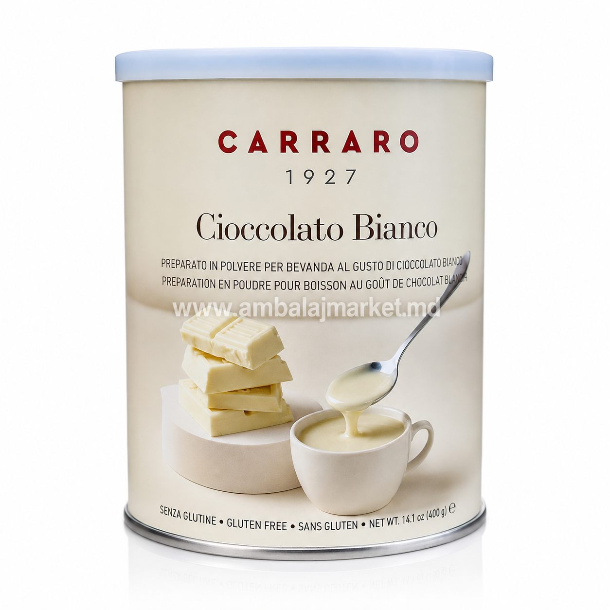 Ciocolata CARRARO Bianco 500g 