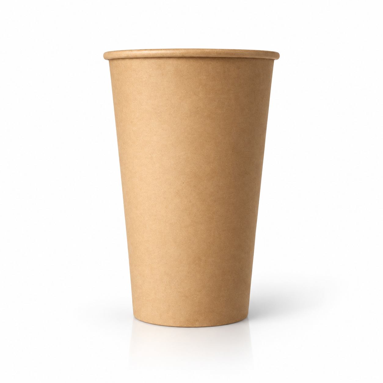 Pahar din hartie, 500 ml, d90, maro