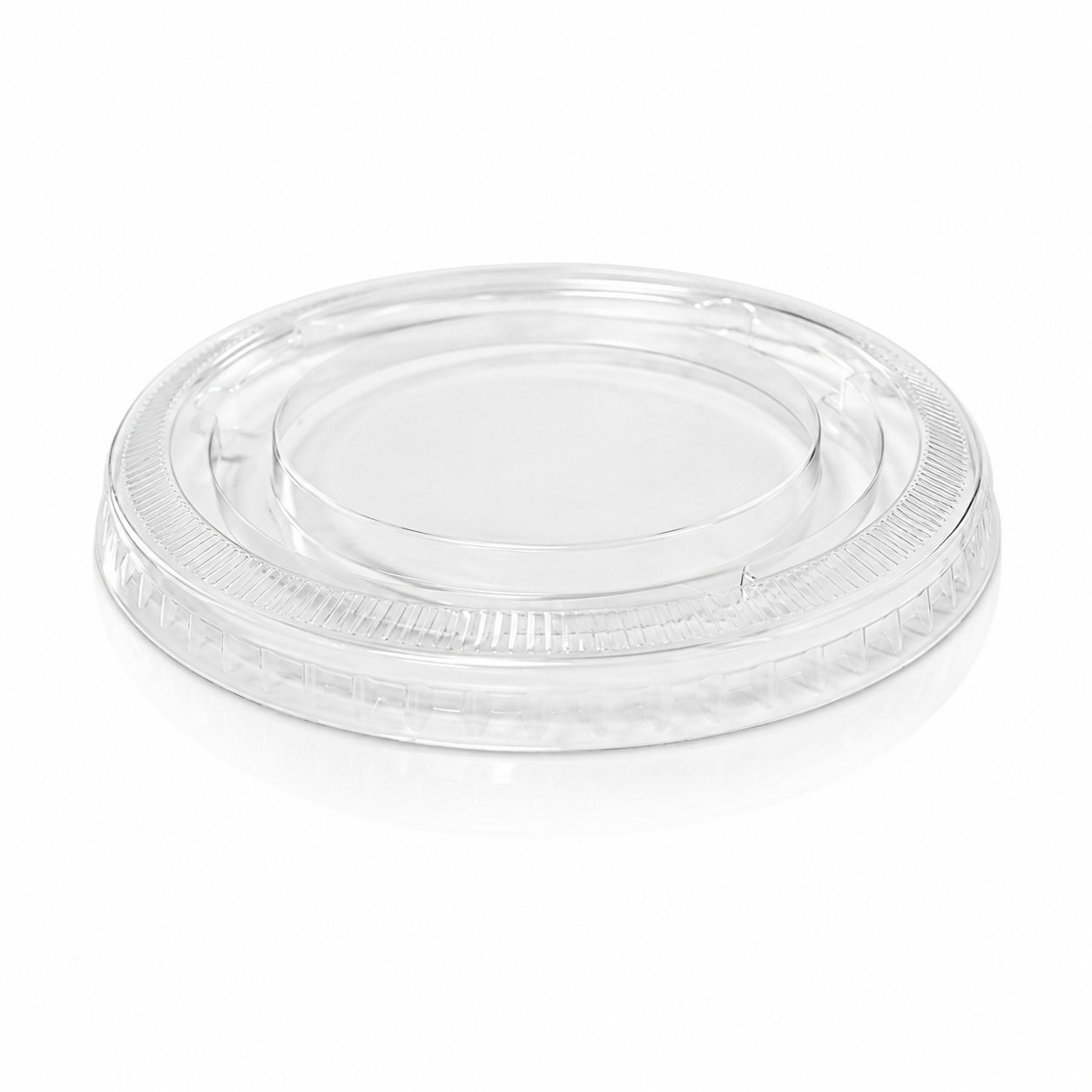 Capac PET d95 mm plat fara taietura(100/1000) GON