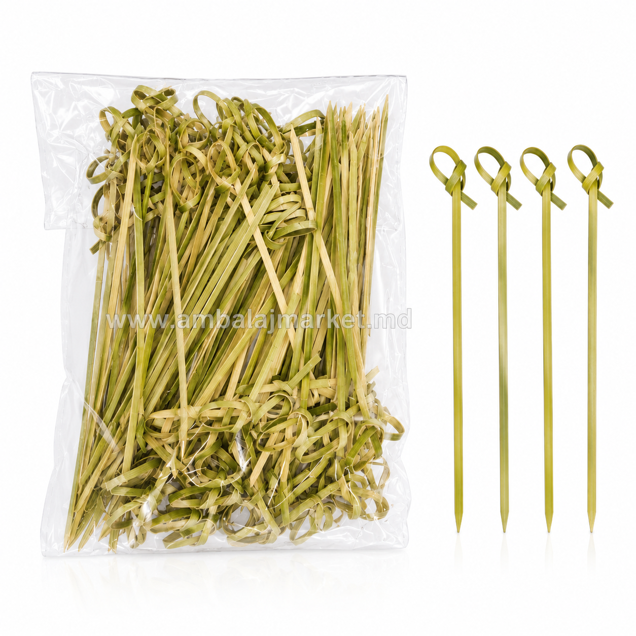 Ace bambus 12cm, Nod, Verde