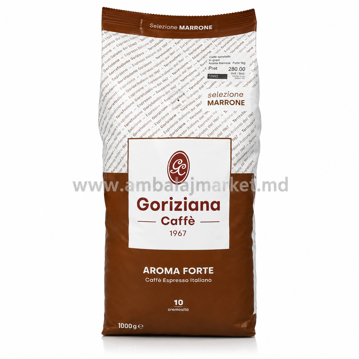 Cafea boabe GorizianaAroma Forte 1 kg 