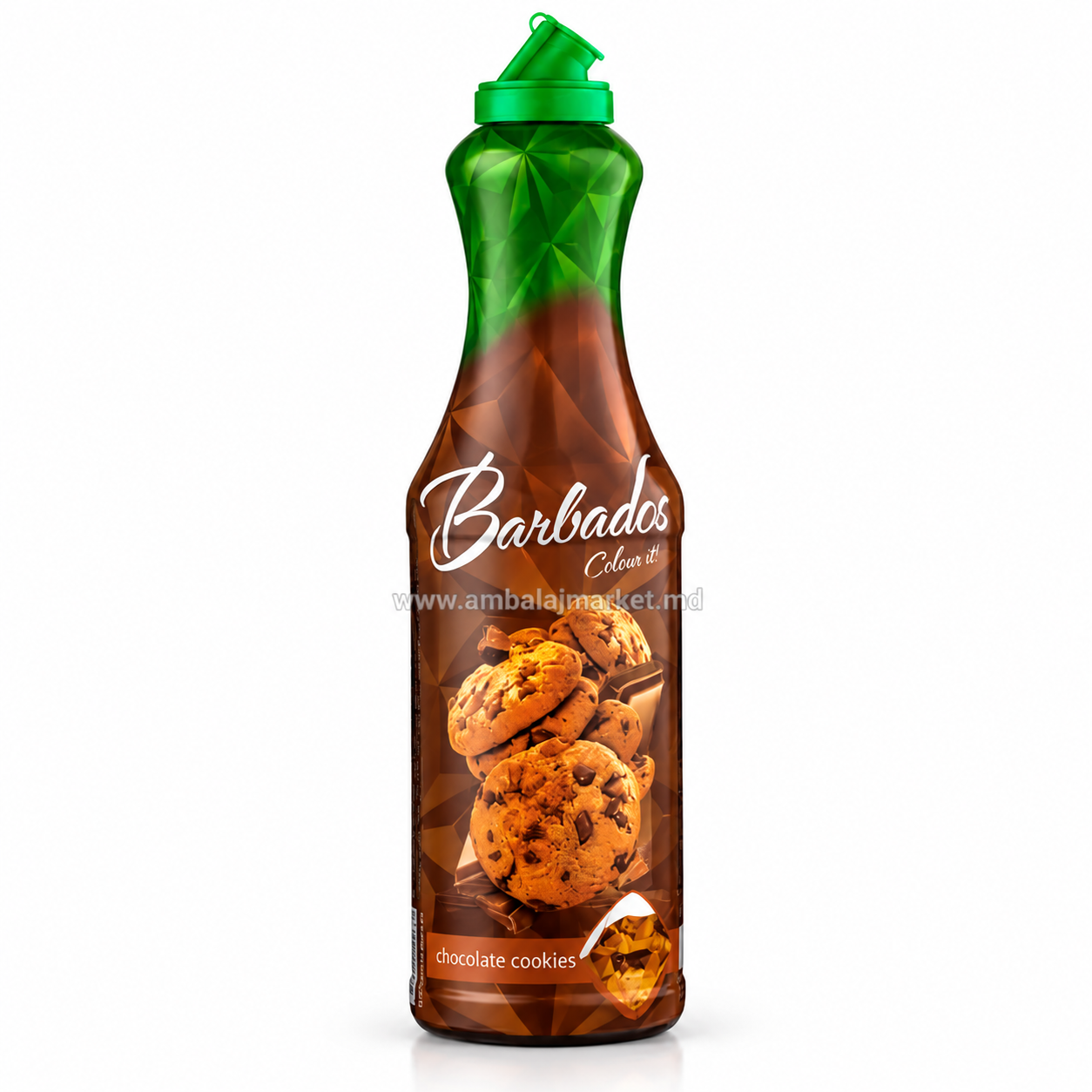Sirop Barbados, ciocolata si biscuiti, 1 L
