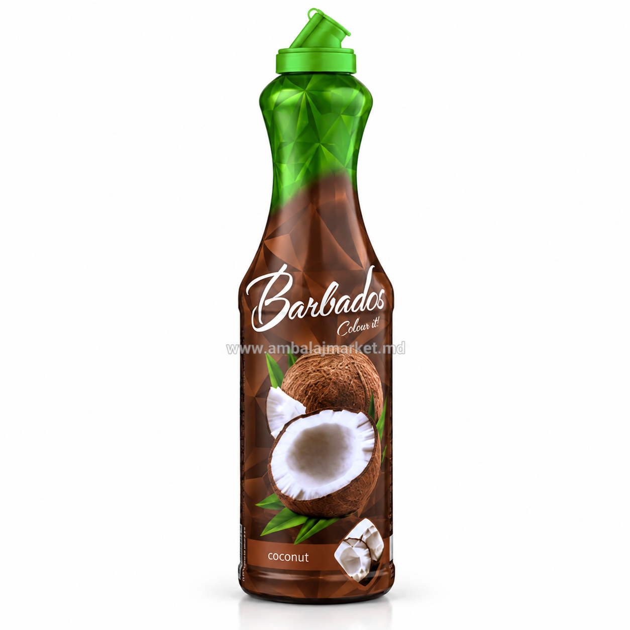 Sirop Barbados, cocos, 1 L