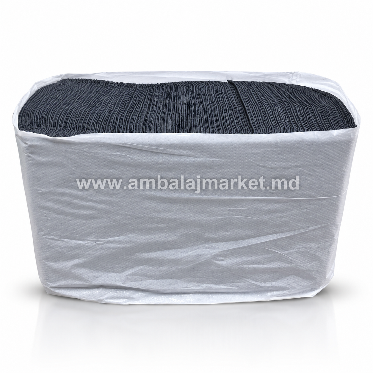 Servetele celuloza pentru dispenser, 3 straturi, negre, 11*8.5 (240 buc)